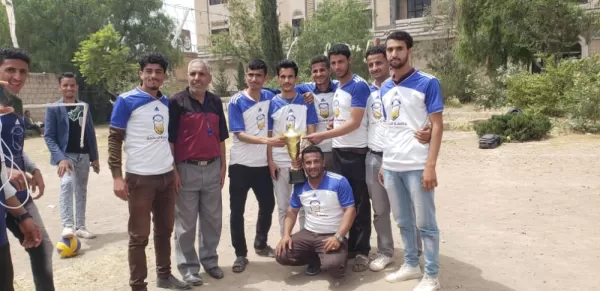 إختتام بطولة كرة الطائرة بجامعة الحكمة - ذمار 2022م