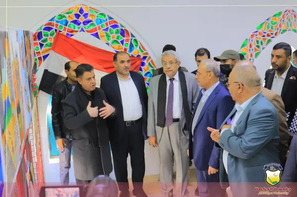 جامعة الحكمة تشارك في مسابقة ومعرض الفنون التشكيلية الثاني لطلبة الجامعات