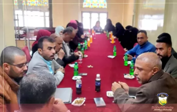 جامعة الحكمة تقيم جلسة معايدة للكادر الإداري والأكاديمي بصنعاء