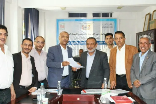 قطاع التعليم العالي بوزارة التربية والتعليم والبحث العلمي يناقش التقرير السنوي لجامعة الحكمة للعام الجامعي 2023 / 2024م
