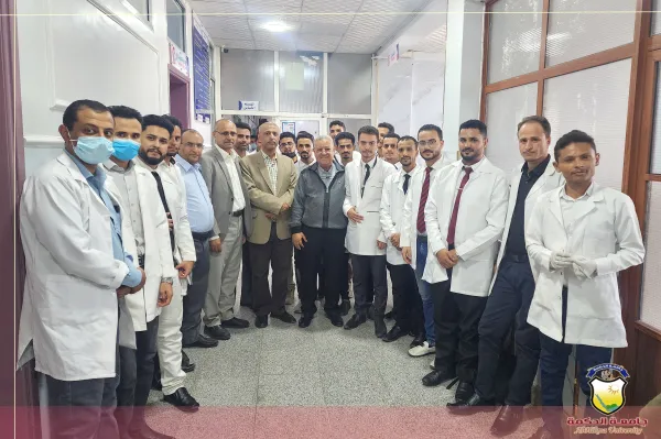 كلية العلوم الطبية تدشن إختبارات البكالوريوس لطلبة قسم #الطب_العام_والجراحة في المستشفى الجمهوري بصنعاء