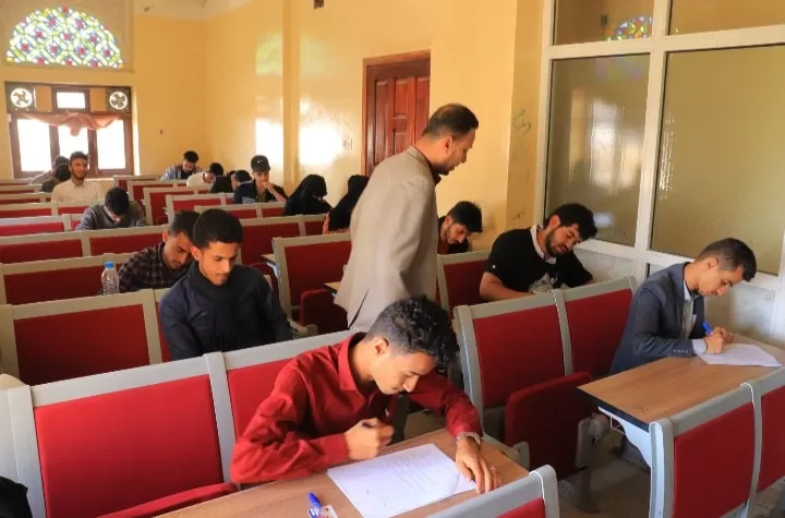 جامعة الحكمة بصنعاء تدشن إمتحانات الفصل الدراسي الأول للعام 1444هـ - 2023/2022م