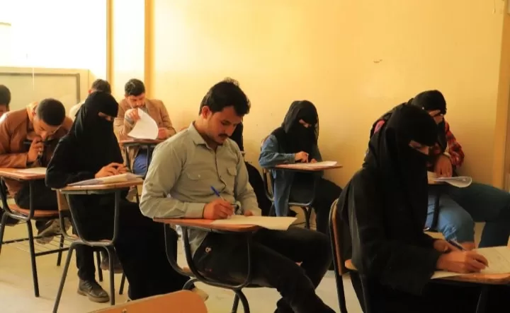 جامعة الحكمة بصنعاء تدشن إمتحانات الفصل الدراسي الأول للعام 1444هـ - 2023/2022م
