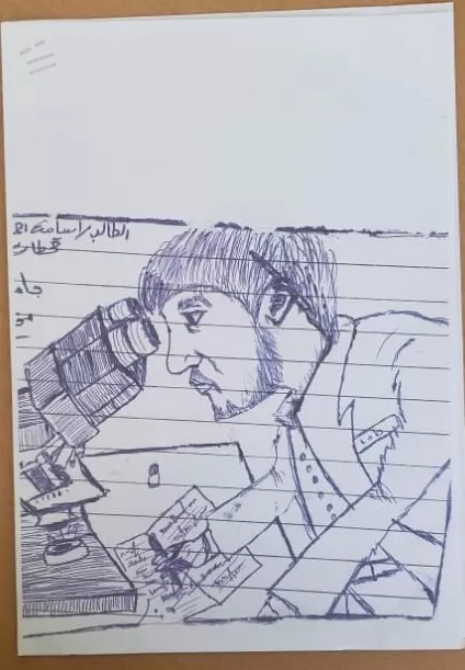 في مسابقتي الخط والرسم بالريشة والألوان طلاب الحكمة يرسمون أحلامهم ويخطون مستقبلهم