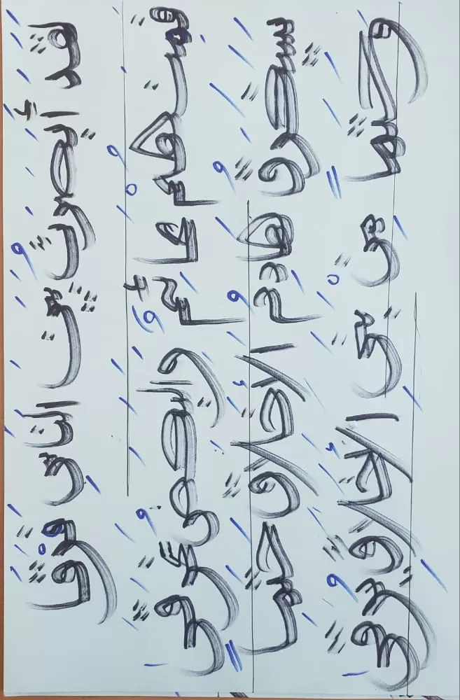 في مسابقتي الخط والرسم بالريشة والألوان طلاب الحكمة يرسمون أحلامهم ويخطون مستقبلهم