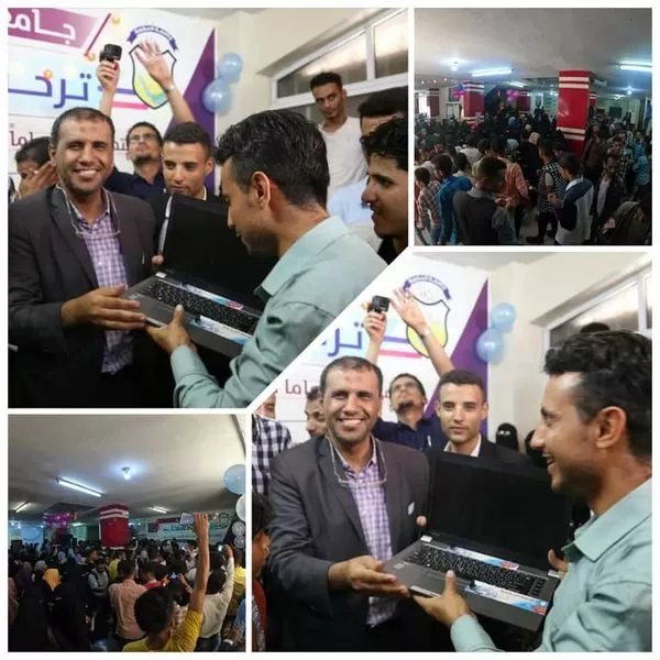 جامعة الحكمة فرع تعز تقيم يوم مفتوح لطلابها المستجدين