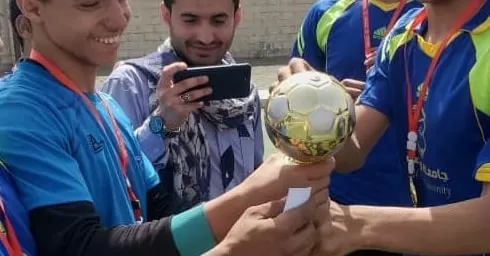 الطب البشري بطلاً والصيدلة وصيفاً في دوري كرة القدم.