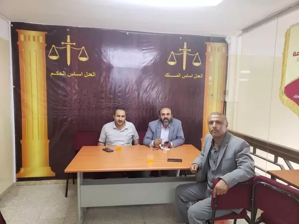 لقاء عيدي بمنتسبي الجامعة في صنعاء