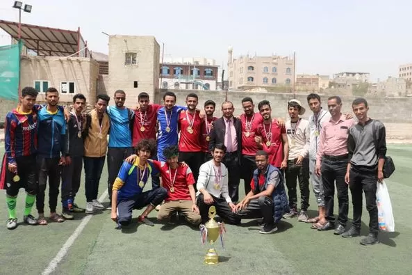 إختتام فعاليات دوري كرة القدم لطلاب جامعة الحكمة