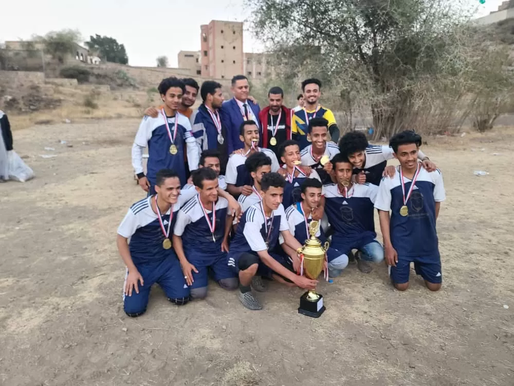 فريق تقنية المعلومات بجامعة الحكمة - الحوبان يتوّج للمرة الثانية لبطولة كرة القدم