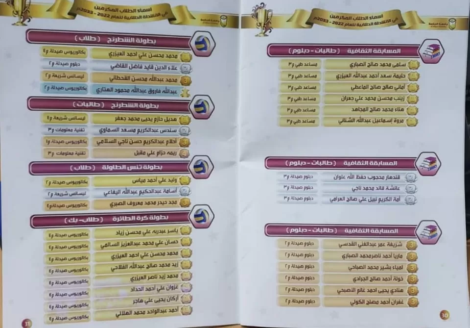 بحله جديدة وصفحات زاهية جامعة الحكمة بذمار تصدر العدد الخامس من مجلة الحكمة