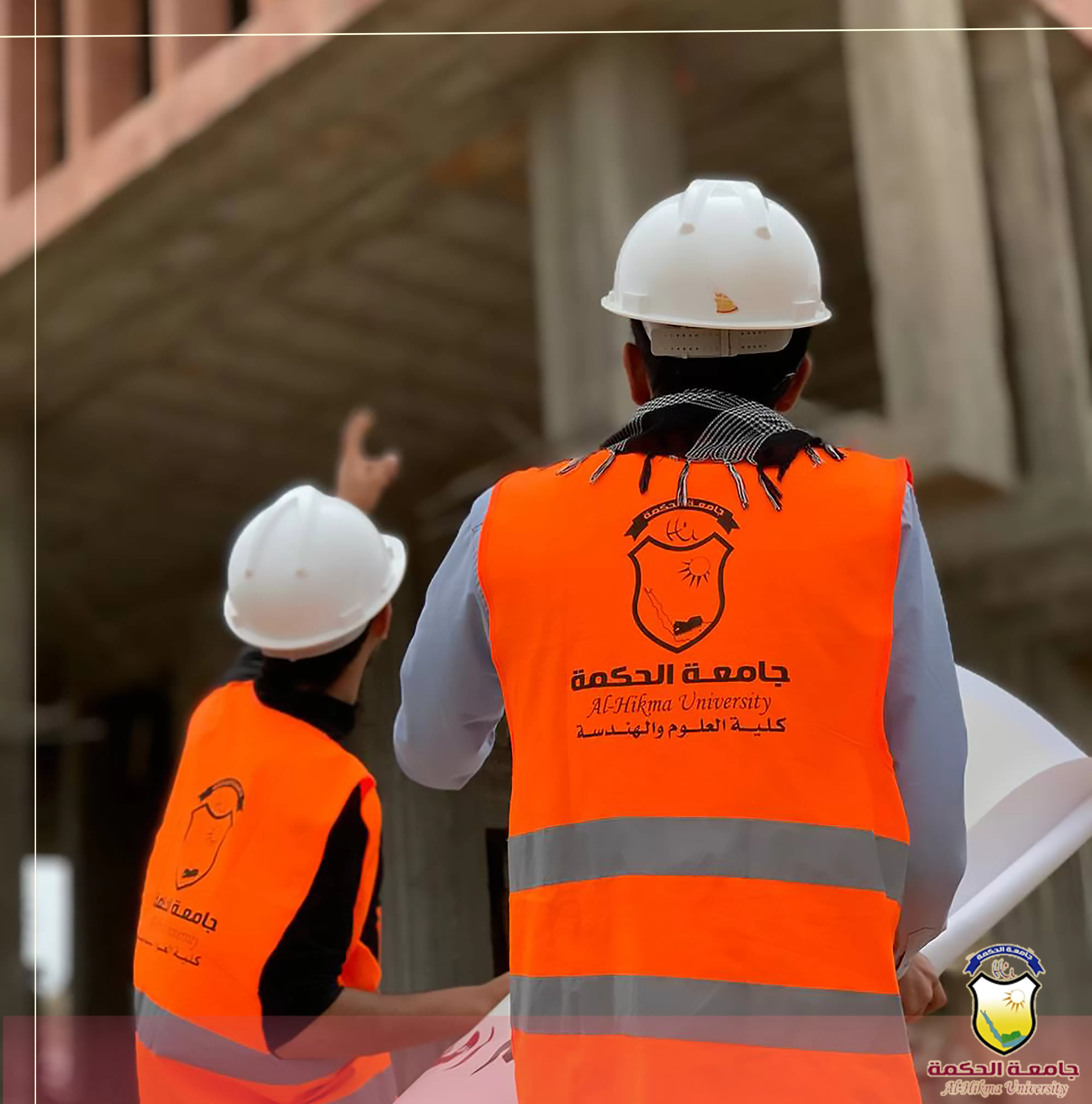 قسم الهندسة المعمارية ينفّذ زيارات ميدانية إلى منشآت تحت التنفيذ لطلاب المستوى الأول