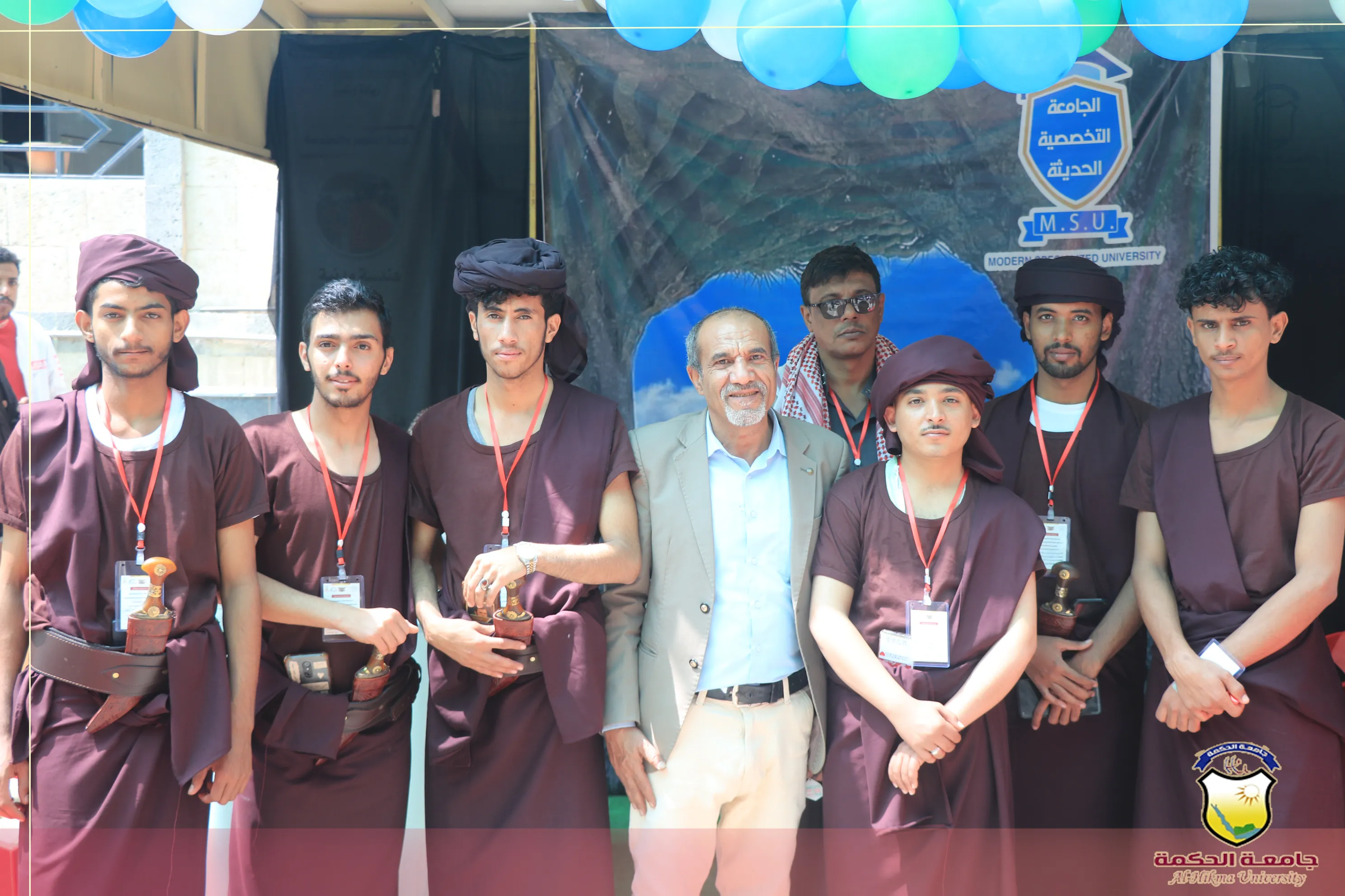 جامعة الحكمة تدشن برنامج الموروث الشعبي لطلبة الجامعات اليمنية