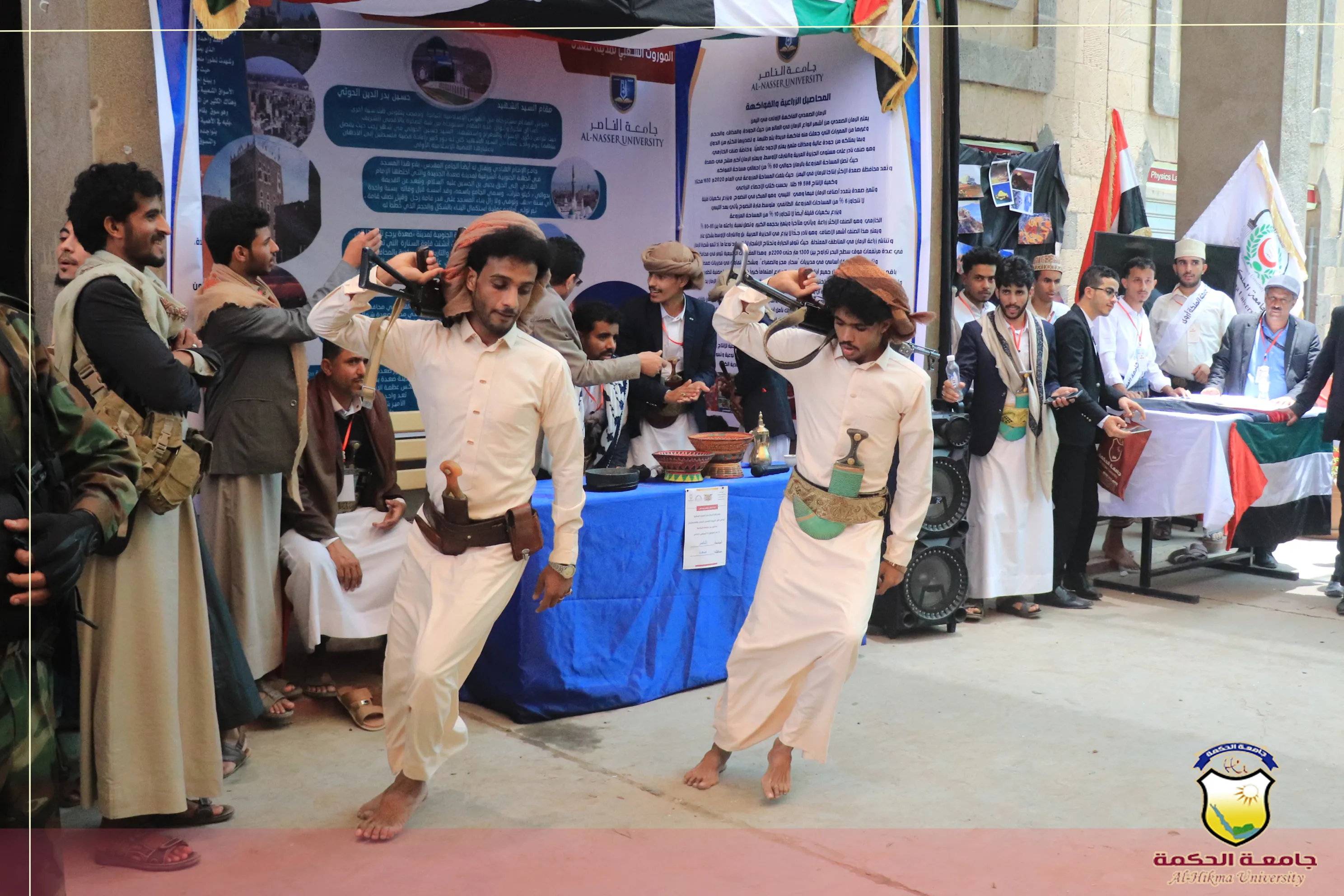 جامعة الحكمة تدشن برنامج الموروث الشعبي لطلبة الجامعات اليمنية