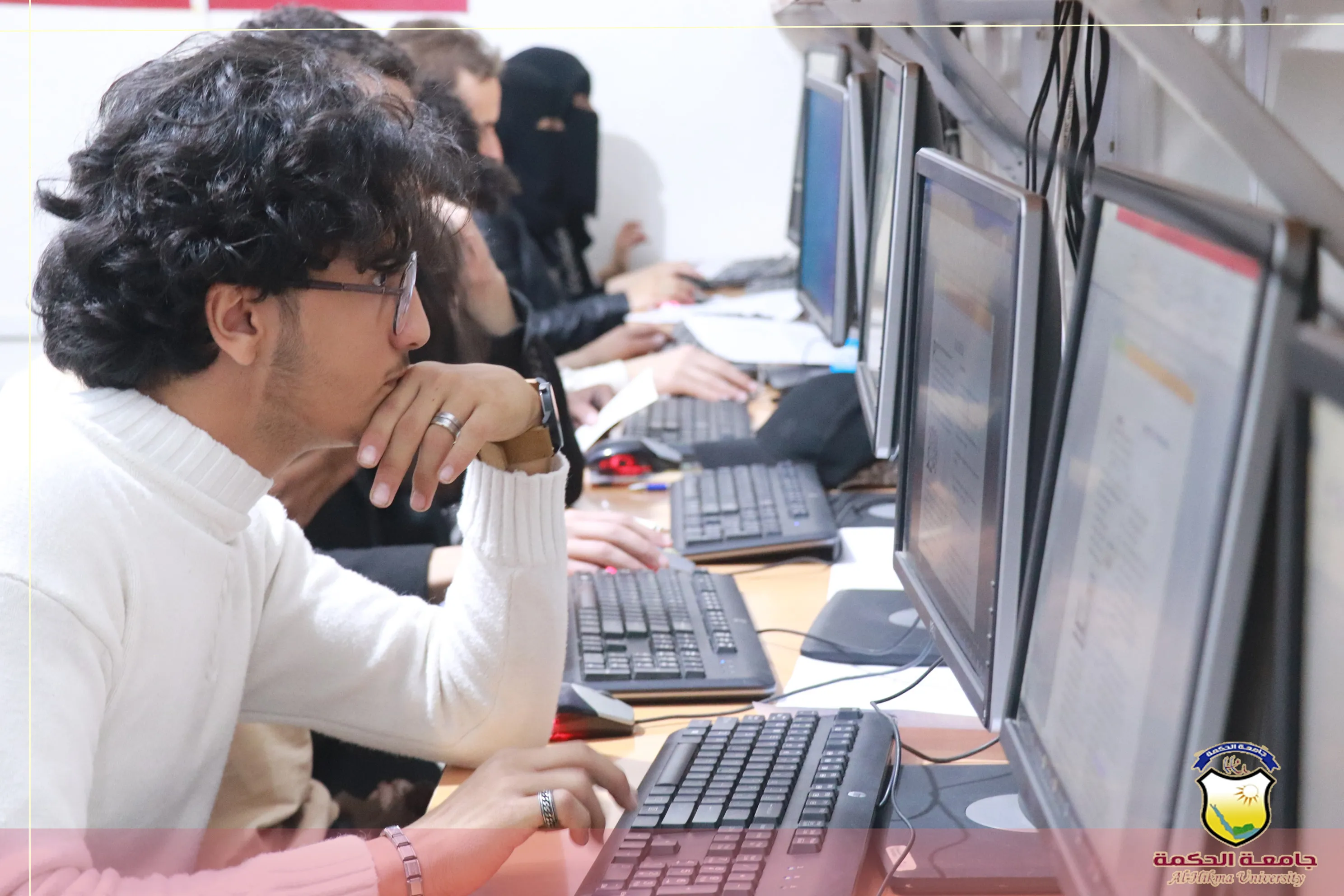 قسم تقنية المعلومات بجامعة الحكمة ينظّم مسابقة منهجية بين طلاب المستوى الأول حول مهارات الحاسوب