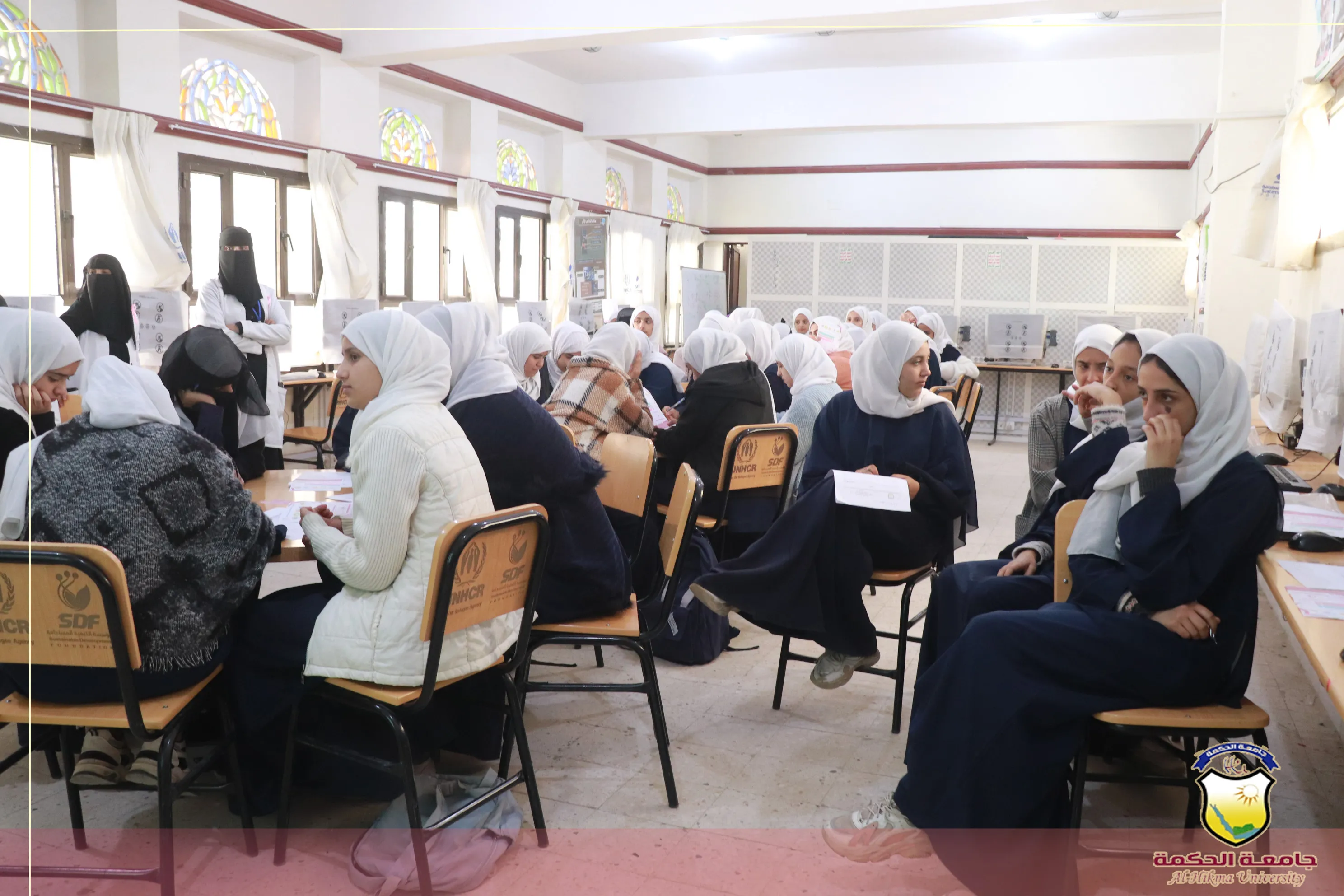 قسم التمريض بجامعة الحكمة يختتم برنامج الحملة التوعوية حول سرطان الثدي في عدد من مدارس العاصمة