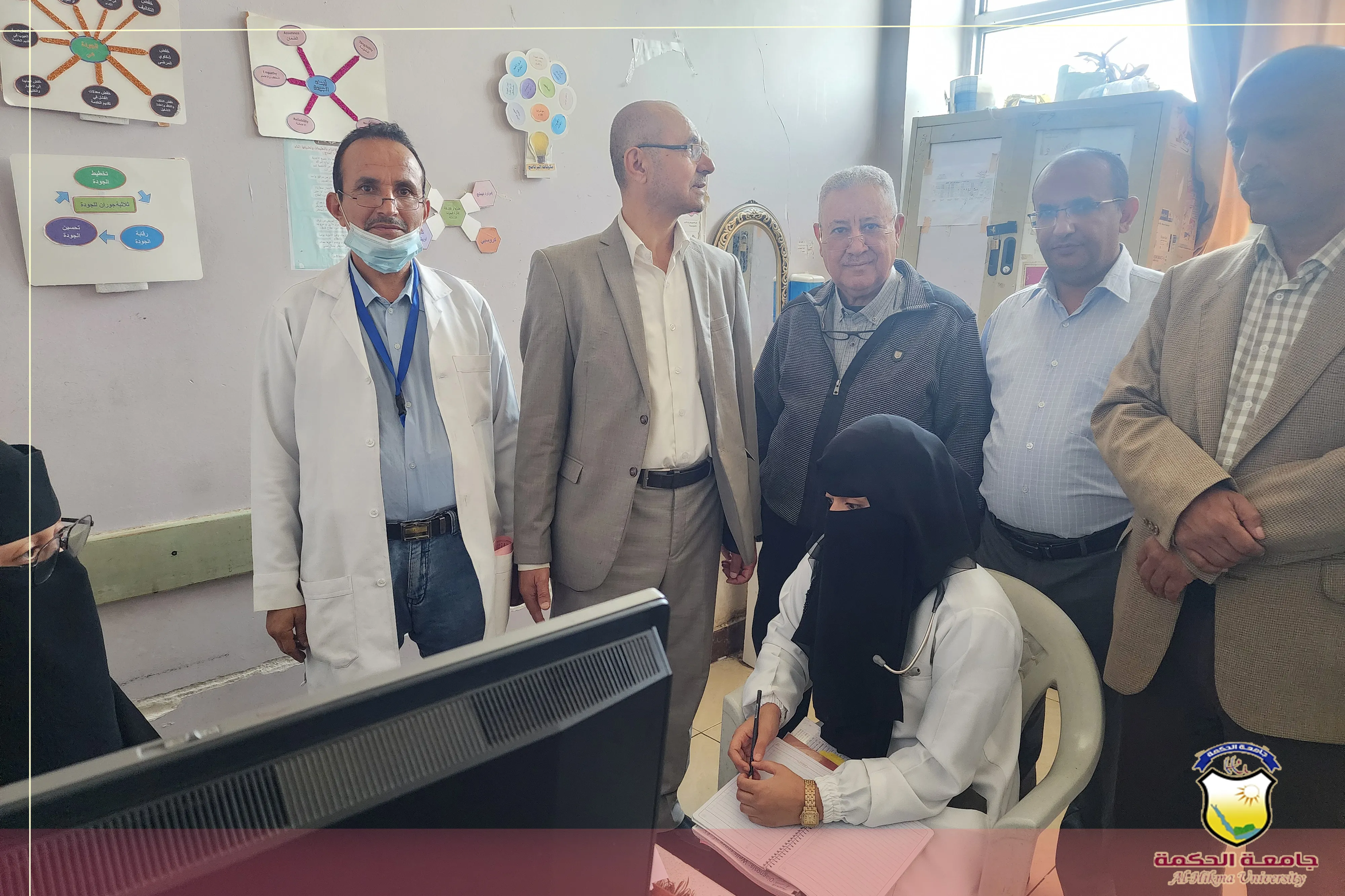 كلية العلوم الطبية تدشن إختبارات البكالوريوس لطلبة قسم #الطب_العام_والجراحة في المستشفى الجمهوري بصنعاء