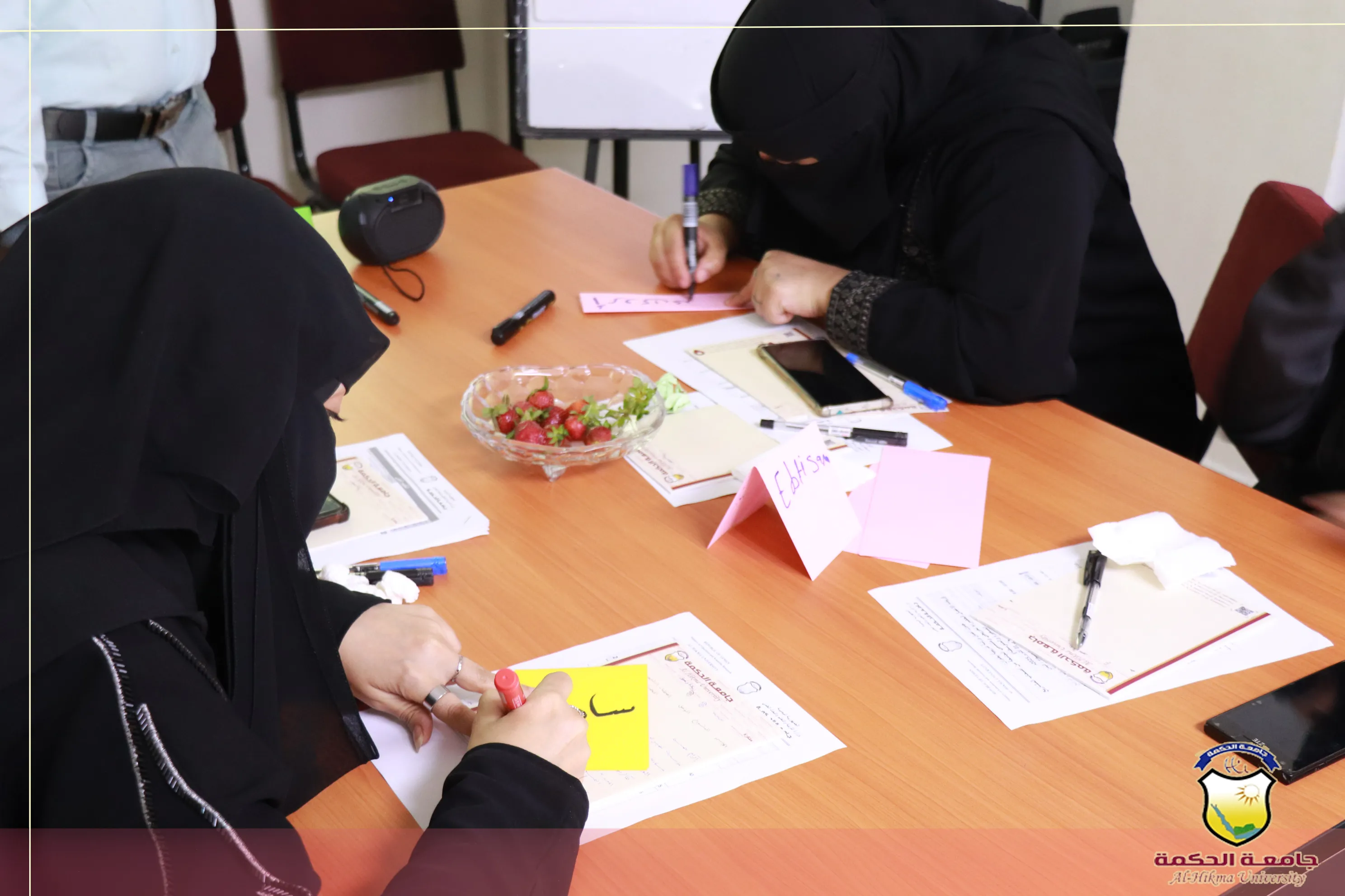 إنطلاق أولى أيام البرنامج التدريبي بعنوان "ريادة الأعمال الخضراء لأصحاب المشاريع الصغيرة والمتوسطة بجامعة الحكمة