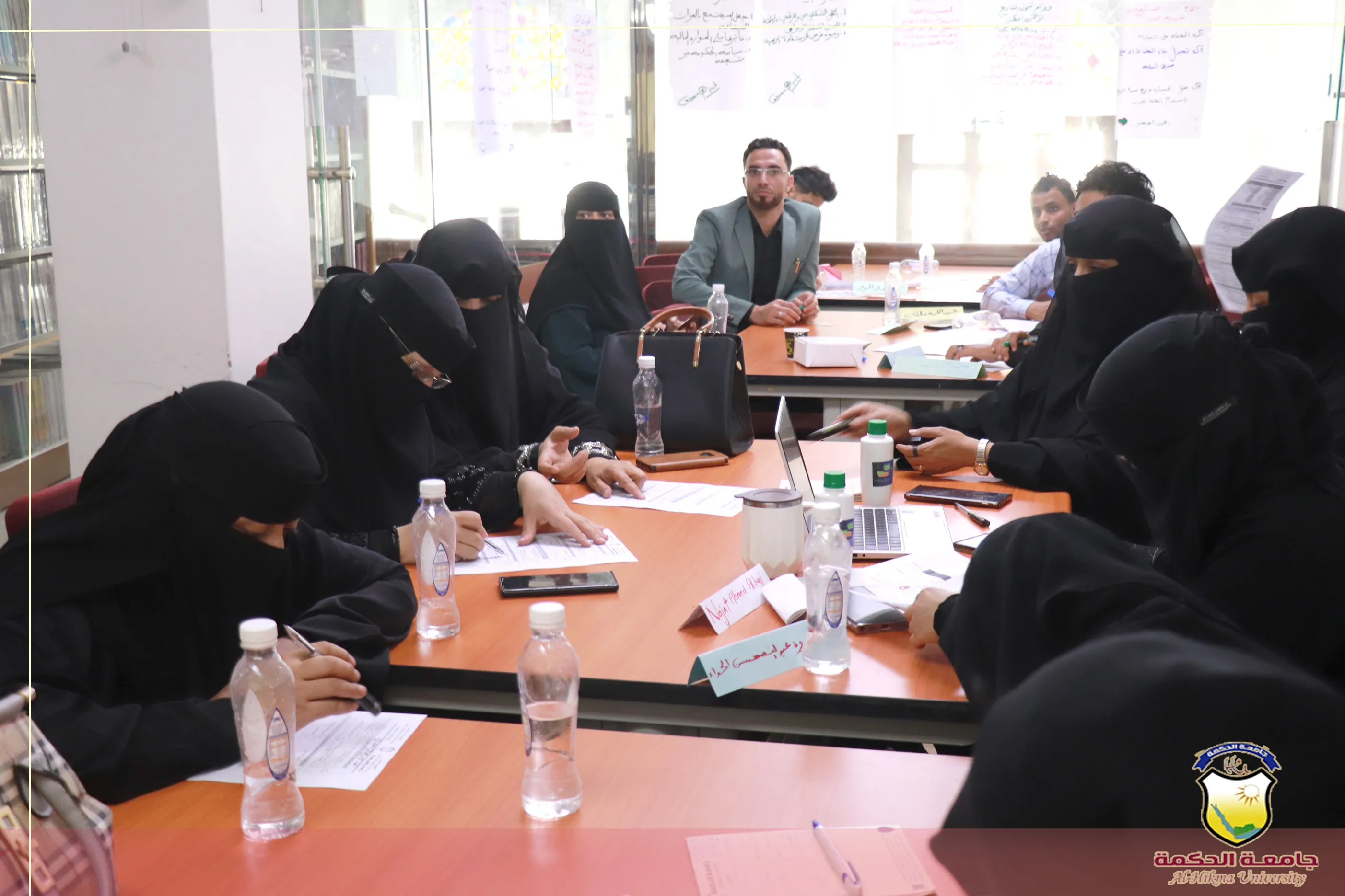 اختتام الورشة التدريبية عن ريادة الأعمال الخضراء لأصحاب المشاريع الصغيرة والمتوسطة في جامعة الحكمة