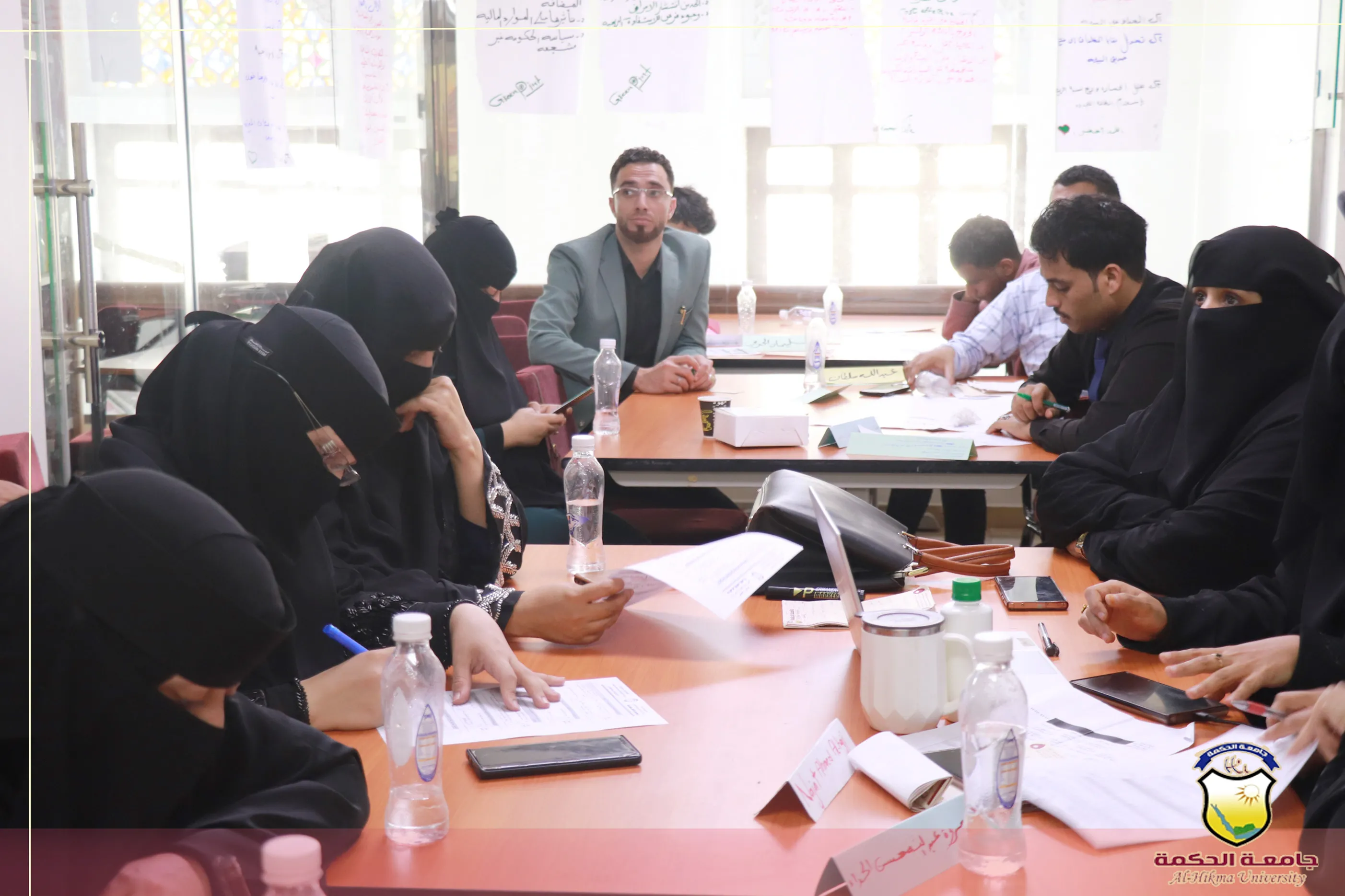 اختتام الورشة التدريبية عن ريادة الأعمال الخضراء لأصحاب المشاريع الصغيرة والمتوسطة في جامعة الحكمة