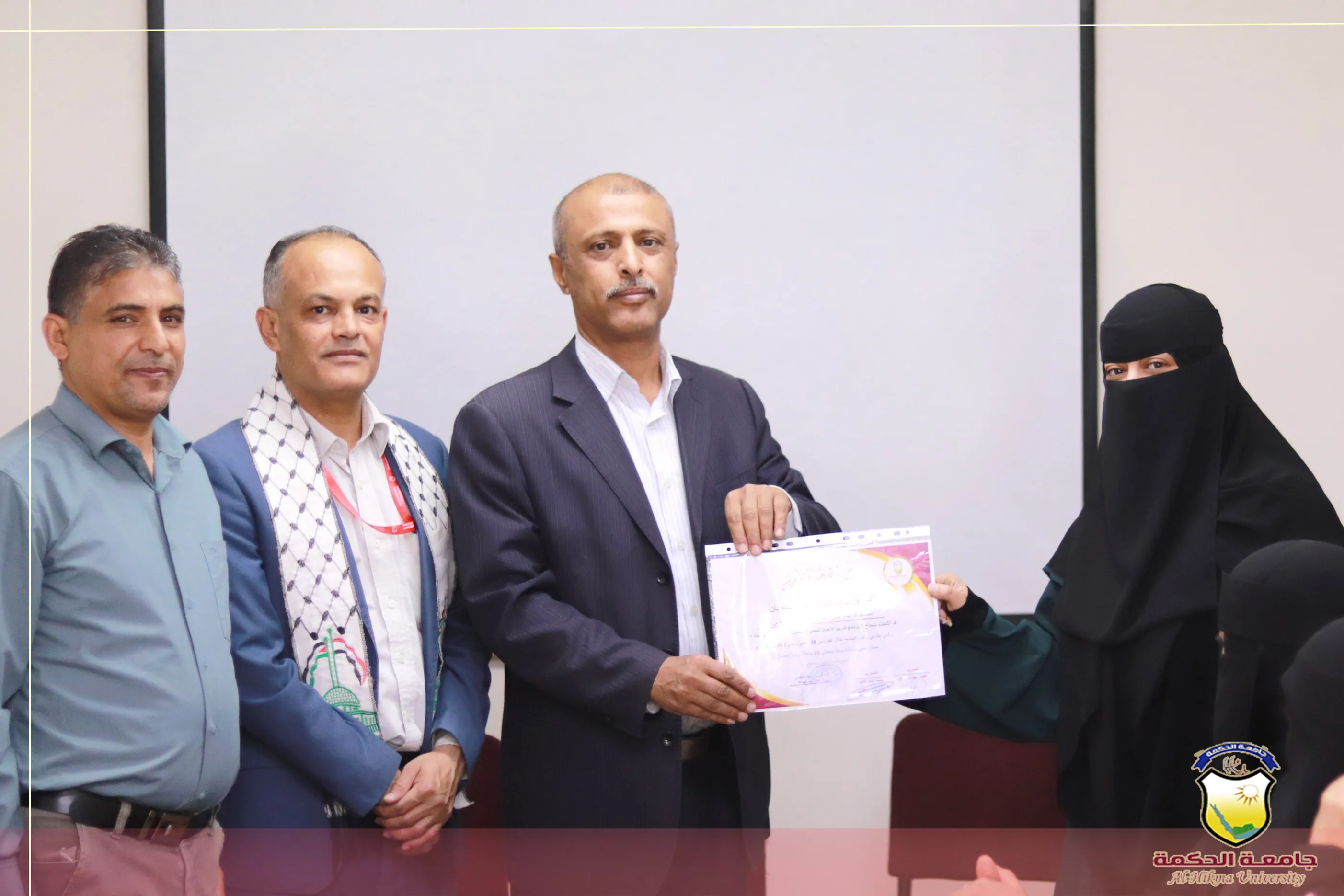 اختتام الورشة التدريبية عن ريادة الأعمال الخضراء لأصحاب المشاريع الصغيرة والمتوسطة في جامعة الحكمة