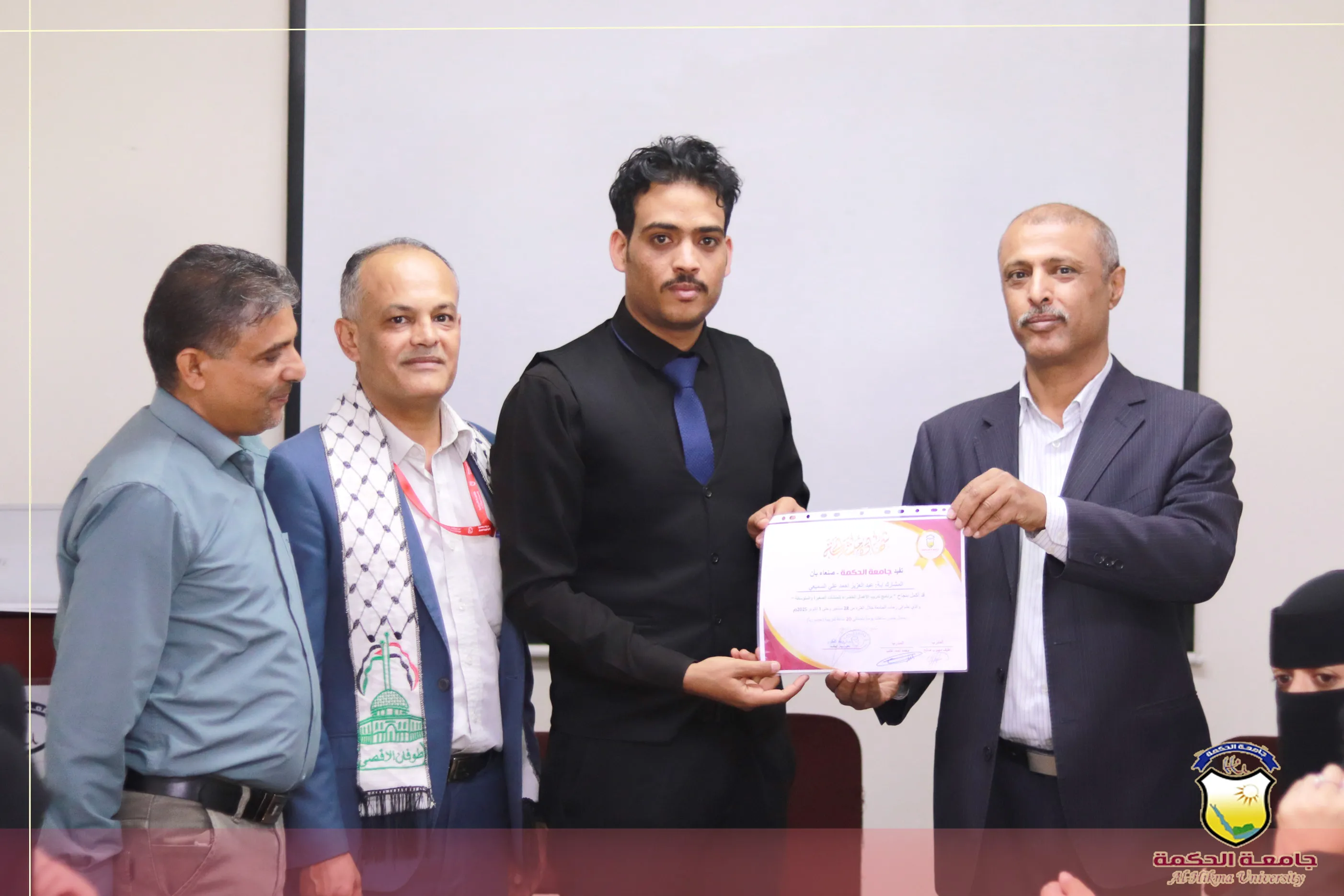 اختتام الورشة التدريبية عن ريادة الأعمال الخضراء لأصحاب المشاريع الصغيرة والمتوسطة في جامعة الحكمة