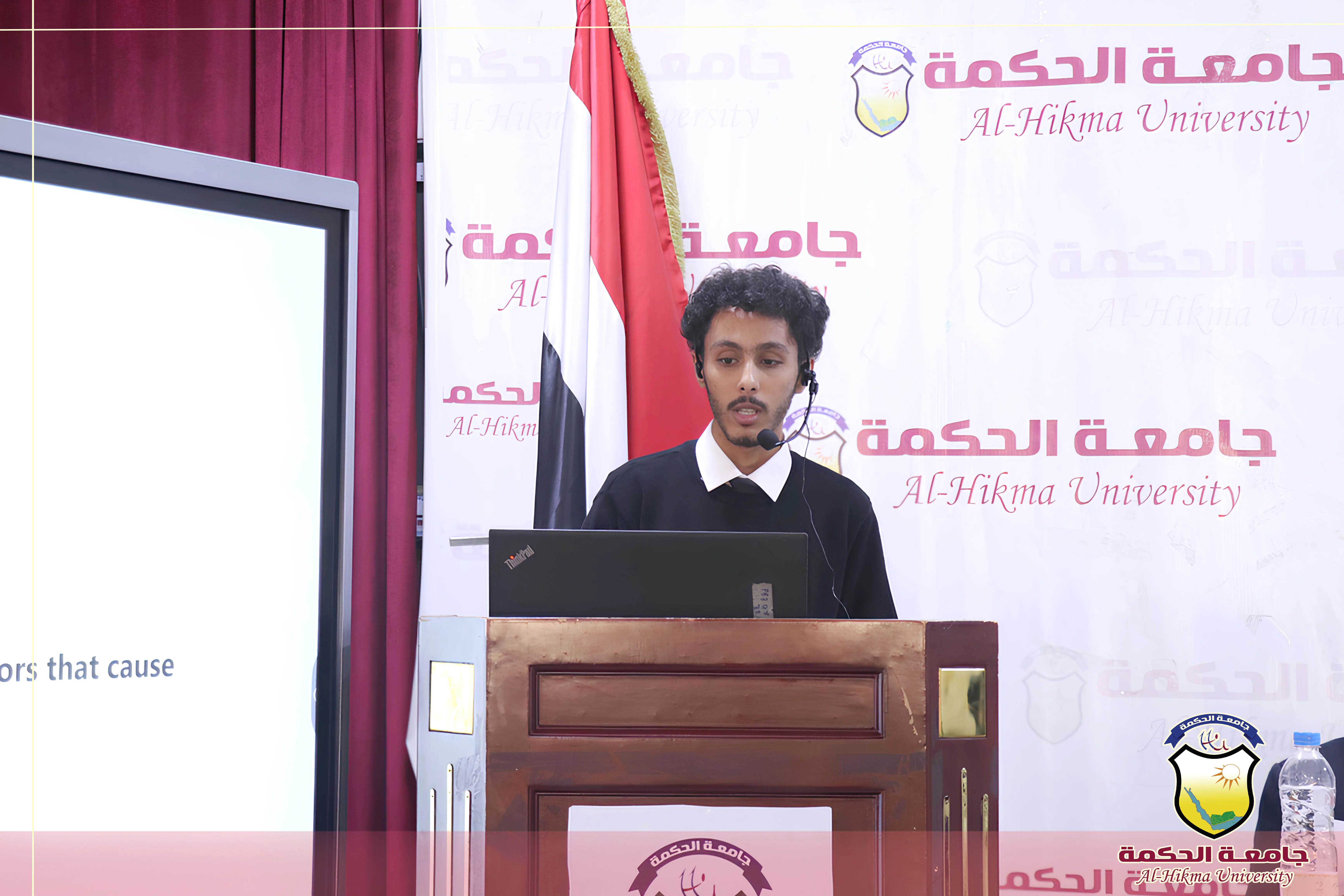 جامعة الحكمة - اليمن تدشّن الأسبوع العلمي لمناقشة أبحاث تخرج طلابها من كلية العلوم الإدارية والإنسانية في مختلف التخصصات للعام الجامعي 1447هـ /2025-2026م