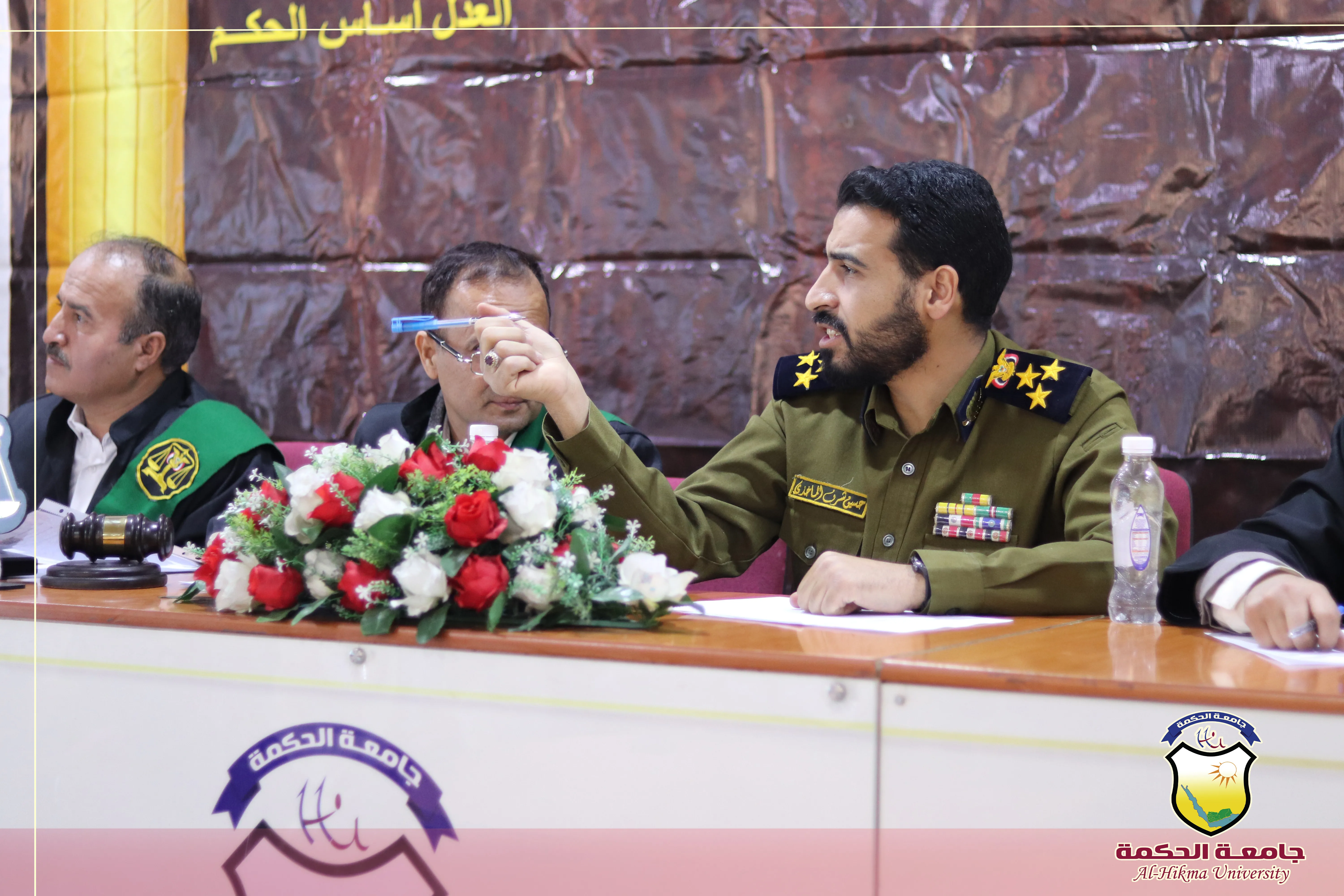 جامعة الحكمة تقيم محكمة افتراضية متخصصة في جمع الأدلة الرقمية بحضور قيادات أكاديمية وقضائية