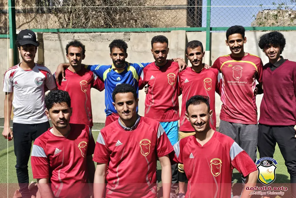 تواصل منافسات كأس رئيس الجامعة في الدوري الداخلي لكرة القدم بجامعة الحكمة