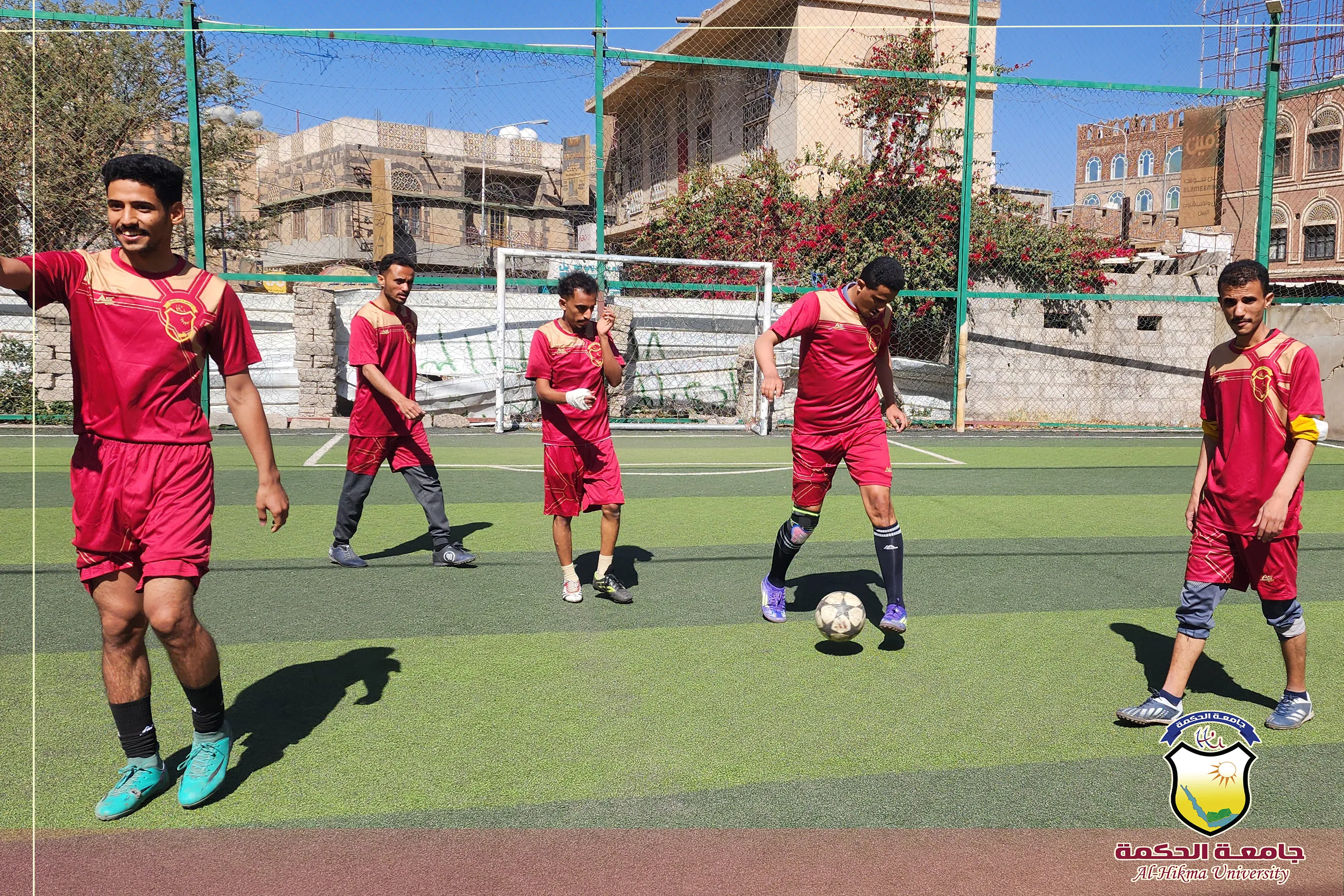 فريق الطب البشري يتوج بطلاً للدوري الداخلي على كأس رئيس الجامعة برباعية نظيفة أمام تقنية المعلومات